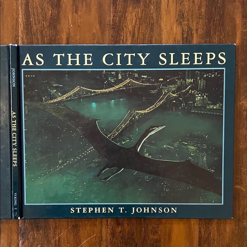 5 /$10 Kids Picture Book | As The City Sleeps by Stephen T. Johnson - Picture 2 of 8